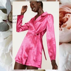 Louna Long Sleeve Pink Romper Shorts Size 4